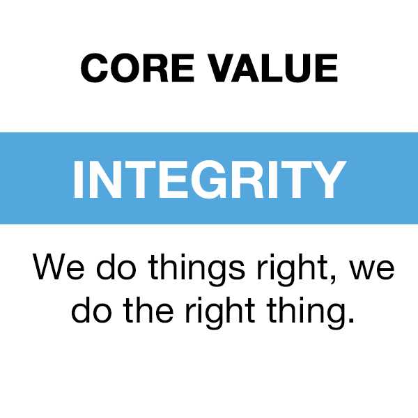 Core Value - Integrity